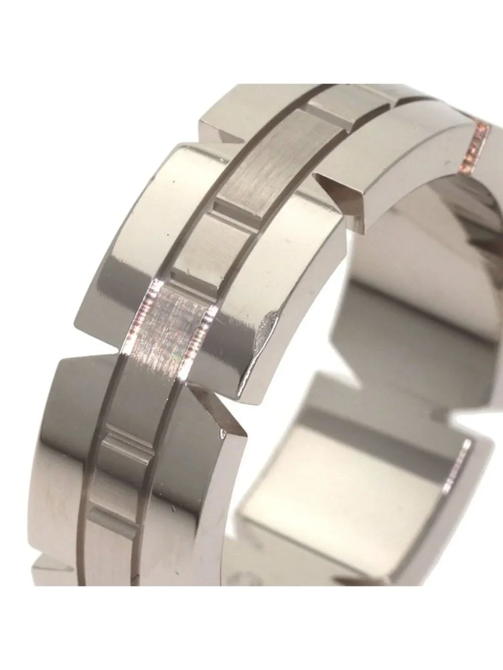 Cartier Tank Francaise 50 Ring 18K White Gold